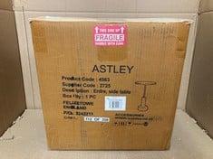Lot 431  
            Edinburgh SR23 - Delivery Only 

                
ASTLEY VOIRE SIDE TABLE [SEALED]: LOCATION - C RACK