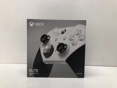 Lot 43  
            Edinburgh SR23 - Delivery Only 

                
XBOX ELITE BLUETOOTH WIRELESS CONTROLLER SERIES 2 - CORE EDITION (WHITE) FOR PC, ...