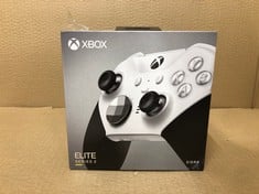 Lot 475  
            Edinburgh SR23 - Delivery Only 

                
XBOX ELITE BLUETOOTH WIRELESS CONTROLLER SERIES 2 - CORE EDITION (WHITE) FOR PC, ...