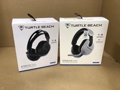 Lot 486  
            Edinburgh SR23 - Delivery Only 

                
TURTLE BEACH STEALTH 600 CONSOLE WHITE PLAYSTATION WIRELESS GAMING HEADSET, 50MM ...
