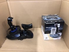 Lot 491  
            Edinburgh SR23 - Delivery Only 

                
THRUSTMASTER TCA SIDESTICK AIRBUS EDITION - ERGONOMIC FLIGHT STICK WITH 12 REMAPP...