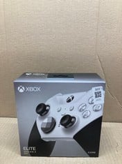 Lot 503  
            Edinburgh SR23 - Delivery Only 

                
XBOX ELITE BLUETOOTH WIRELESS CONTROLLER SERIES 2 - CORE EDITION (WHITE) FOR PC, ...