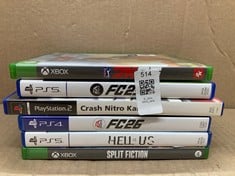 Lot 514  
            Edinburgh SR23 - Delivery Only 

                
QUANTITY OF TECH & GAMING ITEMS TO INCLUDE PGA TOUR 2K25 XBOX X STANDARD EDITION ...