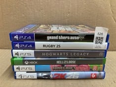 Lot 526  
            Edinburgh SR23 - Delivery Only 

                
QUANTITY OF  ITEMS TO INCLUDE NACON RUGBY 2025 (PS4) - 18+ ID REQUIRED: LOCATION ...