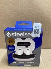 Lot 527  
            Edinburgh SR23 - Delivery Only 

                
STEELSERIES ARCTIS GAMEBUDS™ FOR PLAYSTATION - WIRELESS GAMING EARBUDS - 2.4GHZ +...