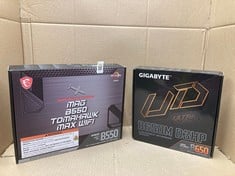 Lot 531  
            Edinburgh SR23 - Delivery Only 

                
MSI MAG B550 TOMAHAWK MAX WIFI GAMING MOTHERBOARD (AMD AM4, DDR4, PCIE 4.0, SATA ...