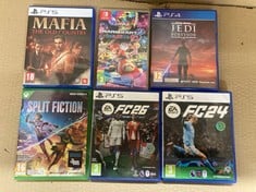 Lot 551  
            Edinburgh SR23 - Delivery Only 

                
QUANTITY OF TECH & GAMING ITEMS TO INCLUDE MAFIA: THE OLD COUNTRY STANDARD EDITIO...