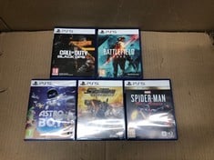 Lot 79  
            Edinburgh SR23 - Delivery Only 

                
QUANTITY OF TECH & GAMING ITEMS TO INCLUDE CALL OF DUTY®: BLACK OPS 6 - PLAYSTATI...
