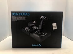 Lot 7  
            Edinburgh SR23 - Delivery Only 

                
LOGITECH G X56 H.O.T.A.S THROTTLE AND JOYSTICK FLIGHT SIMULATOR GAME CONTROLLER, ...