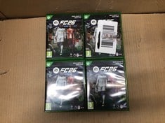 Lot 82  
            Edinburgh SR23 - Delivery Only 

                
4 X EA SPORTS FC 26 STANDARD EDITION XBOX SERIES X / XBOX ONE | VIDEOGAME | ENGLI...