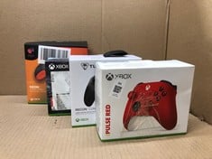 Lot 84  
            Edinburgh SR23 - Delivery Only 

                
QUANTITY OF TECH & GAMING ITEMS TO INCLUDE XBOX WIRELESS CONTROLLER - PULSE RED S...