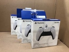 Lot 85  
            Edinburgh SR23 - Delivery Only 

                
4 X PLAYSTATION 5 DUALSENSE WIRELESS CONTROLLER.: LOCATION - A RACK