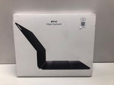 Lot 8  
            Edinburgh SR23 - Delivery Only 

                
APPLE IPAD MAGIC KEYBOARD CASE FOR IPAD PRO 13-INCH (M4), QWERTY ENGLISH - BLACK?...