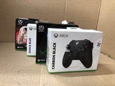 Lot 91  
            Edinburgh SR23 - Delivery Only 

                
QUANTITY OF TECH & GAMING ITEMS TO INCLUDE XBOX WIRELESS CONTROLLER – SHOCK BLUE ...
