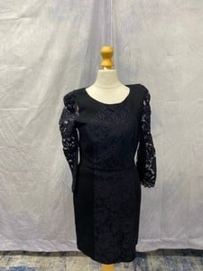 Lot 101  
            Edinburgh SR20 - Delivery Only 

                
TIBI LONG SLEEVE LACE MINI DRESS IN BLACK NYLON, SIZE: 2, ORIGINAL RRP £255: LOCA...