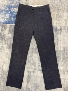 Lot 162  
            Edinburgh SR20 - Delivery Only 

                
ACNE STUDIOS CROSSHATCH PATTERN TROUSERS IN BLACK WOOL, SIZE:  50, ORIGINAL RRP £...