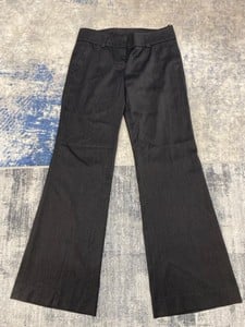 Lot 171  
            Edinburgh SR20 - Delivery Only 

                
HUGO BOSS TAILORED FLARE TROUSERS IN BLACK WOOL, SIZE: NO SIZE , ORIGINAL RRP £14...