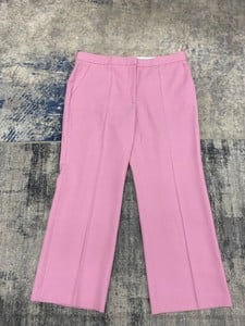 Lot 178  
            Edinburgh SR20 - Delivery Only 

                
STELLA MCCARTNEY CROPPED WIDE LEG PANTS IN PINK WOOL, SIZE: 50, ORIGINAL RRP £565...