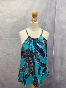 Lot 47  
            Edinburgh SR20 - Delivery Only 

                
TIBI HALTER NECK PATTERNED BLOUSE IN MULTICOLOR SILK, SIZE: 6, ORIGINAL RRP £270:...