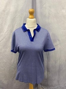 Lot 70  
            Edinburgh SR20 - Delivery Only 

                
HUGO BOSS SLIM FIT POLO SHIRT IN BLUE COTTON, SIZE: INT | M: LOCATION - CLOTHES RACK
