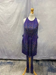 Lot 99  
            Edinburgh SR20 - Delivery Only 

                
ISSA LONDON PRINTED WRAP DRESS IN BLUE SILK, SIZE: UK 8, ORIGINAL RRP £375: LOCAT...