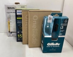 Lot 103  
            Edinburgh SR33 - Delivery Only 
                
QUANTITY OF HEALTH & BEAUTY ITEMS TO INCLUDE GILLETTE INTIMATE BODY HAIR TRIMMER ...