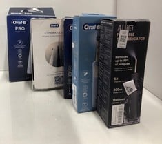 Lot 107  
            Edinburgh SR33 - Delivery Only 
                
QUANTITY OF HEALTH & BEAUTY ITEMS TO INCLUDE WATER FLOSSER PICK FOR TEETH & BRACE...