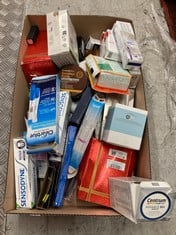 Lot 112  
            Edinburgh SR33 - Delivery Only 
                
QUANTITY OF HEALTH & BEAUTY ITEMS TO INCLUDE CLEARBLUE PREGNANCY TEST ULTRA EARLY...