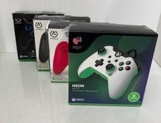 Lot 115  
            Edinburgh SR33 - Delivery Only 
                
QUANTITY OF TECH & GAMING ITEMS TO INCLUDE PDP WIRED CONTROLLER NEON WHITE FOR XB...