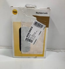 Lot 116  
            Edinburgh SR33 - Delivery Only 
                
YALE SMART LIVING YD-01-CON-BL KEYLESS CONNECTED READY SMART DOOR LOCK, 60MM NIGH...
