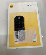 Lot 117  
            Edinburgh SR33 - Delivery Only 
                
YALE SMART LIVING YD-01-CON-BL KEYLESS CONNECTED READY SMART DOOR LOCK, 60MM NIGH...