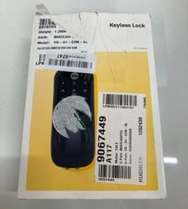 Lot 118  
            Edinburgh SR33 - Delivery Only 
                
YALE SMART LIVING YD-01-CON-BL KEYLESS CONNECTED READY SMART DOOR LOCK, 60MM NIGH...