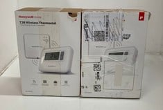 Lot 120  
            Edinburgh SR33 - Delivery Only 
                
2 X HONEYWELL HOME T3R WIRELESS SMART THERMOSTAT  - 7-DAY PROGRAMMABLE WALL THERM...