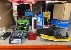 Lot 129  
            Edinburgh SR33 - Delivery Only 

                
QUANTITY OF SPORTS & EXERCISE ITEMS TO INCLUDE MINI BICYCLE TIRE INFLATOR: LOCATI...