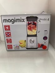 Lot 140  
            Edinburgh SR33 - Delivery Only 

                
MAGIMIX BLENDER POWER 4 | QUIET MARK APPROVAL | METAL/GLASS | 1300W | 1.8L | RED ...