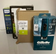 Lot 195  
            Edinburgh SR33 - Delivery Only 
                
QUANTITY OF HEALTH & BEAUTY  ITEMS TO INCLUDE PHILIPS ALL IN 1 TRIMMER: LOCATION - B