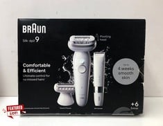 Lot 21  
            Edinburgh SR33 - Delivery Only 

                
BRAUN SILK EPIL 9 ORGINAL RRP £124: LOCATION - A RACK