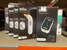 Lot 228  
            Edinburgh SR33 - Delivery Only 
                
QUANTITY OF TECH & GAMING ITEMS TO INCLUDE BRAUN PULSE OXIMETER 1 - ACCURATE BLOO...