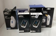 Lot 245  
            Edinburgh SR33 - Delivery Only 
                
QUANTITY OF HEALTH & BEAUTY ITEMS TO INCLUDE BRAUN PULSE OXIMETER 1 - ACCURATE BL...