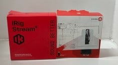 Lot 258  
            Edinburgh SR33 - Delivery Only 

                
2X IRIG STREAM STREAMING AUDIO INTERFACE : LOCATION - C