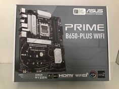 Lot 309  
            Edinburgh SR33 - Delivery Only 
                
ASUS PRIME B650-PLUS WIFI MOTHERBOARD: LOCATION - D