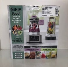 Lot 310  
            Edinburgh SR33 - Delivery Only 
                
NINJA FOODI POWER NUTRI BLENDER 2-IN-1, BLEND SMOOTHIE BOWLS, THICK SPREADS & FRO...