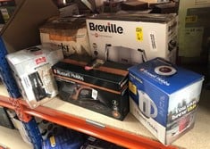 Lot 311  
            Edinburgh SR33 - Delivery Only 
                
QUANTITY OF KITCHEN & APPLIANCES ITEMS TO INCLUDE RUSSELL HOBBS ELECTRIC 0.85L TR...