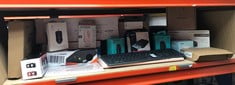 Lot 354  
            Edinburgh SR33 - Delivery Only 

                
QUANTITY OF TECH & GAMING ITEMS TO INCLUDE LOGITECH M240 SILENT BLUETOOTH MOUSE, ...