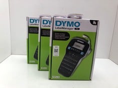 Lot 355  
            Edinburgh SR33 - Delivery Only 

                
3 X DYMO LABELMANAGER 160 LABEL MAKER | HANDHELD LABEL PRINTER WITH QWERTY KEYBOA...