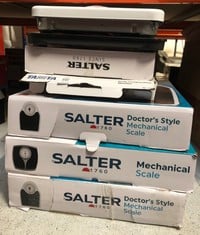 Lot 383  
            Edinburgh SR33 - Delivery Only 
                
QUANTITY OF BATHROOM & PLUMBING ITEMS TO INCLUDE SALTER 484 WHDR MECHANICAL BATHR...