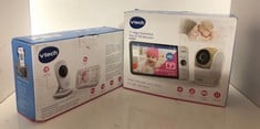 Lot 392  
            Edinburgh SR33 - Delivery Only 
                
VTECH VM3250 VIDEO BABY MONITOR WITH CAMERA,300M LONG RANGE, BABY MONITOR WITH 2....