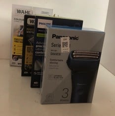 Lot 396  
            Edinburgh SR33 - Delivery Only 
                
QUANTITY OF HEALTH & BEAUTY ITEMS TO INCLUDE PANASONIC ES-ALT4B 3-BLADE WET AND D...