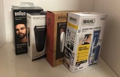Lot 399  
            Edinburgh SR33 - Delivery Only 
                
QUANTITY OF HEALTH & BEAUTY ITEMS TO INCLUDE WAHL HAIR CLIPPER & TRIMMER COMPLETE...
