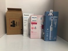 Lot 428  
            Edinburgh SR33 - Delivery Only 

                
QUANTITY OF HEALTH & BEAUTY ITEMS TO INCLUDE ORAL-B VITALITY PRO ELECTRIC TOOTHBR...